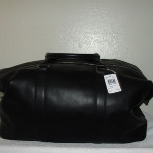 Coach, men’s leather duffle